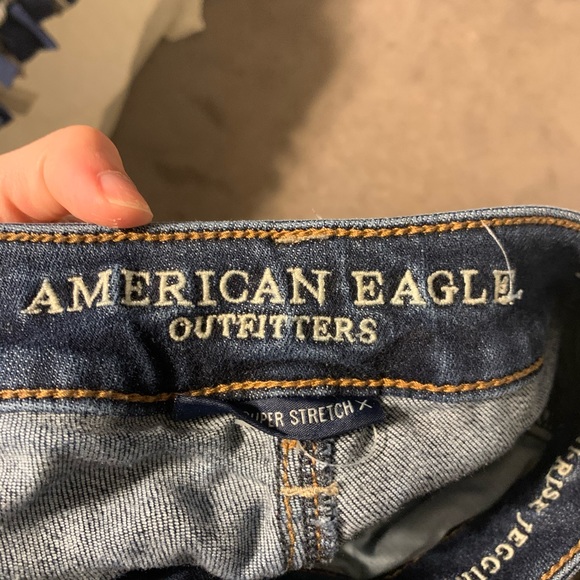 00 short AEO blue jeans - Picture 3 of 4
